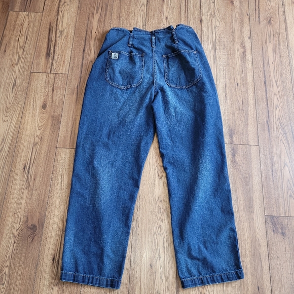 Vintage polo ralph lauren high waist button up wide leg jeans - Picture 5 of 8